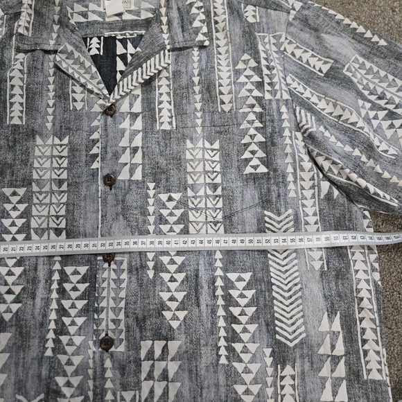 Y Not Hawaii Men's Hawaiian Shirt Size XL Made In  Hawaii Usa‎ 100% Cotton - Picture 7 of 7